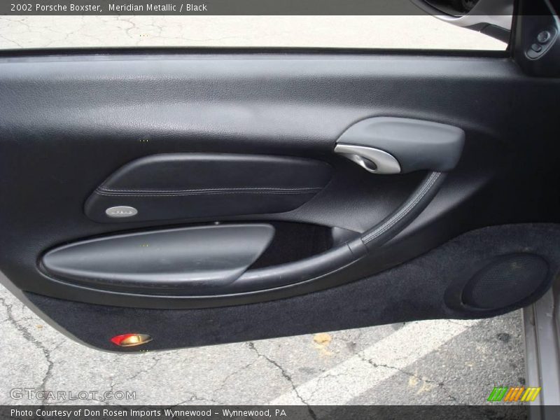 Meridian Metallic / Black 2002 Porsche Boxster