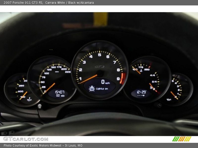  2007 911 GT3 RS GT3 RS Gauges