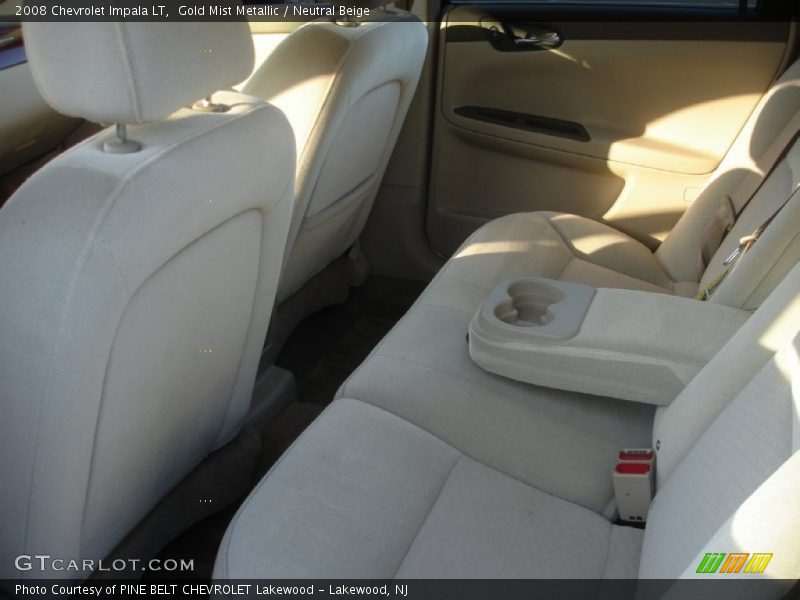 Gold Mist Metallic / Neutral Beige 2008 Chevrolet Impala LT