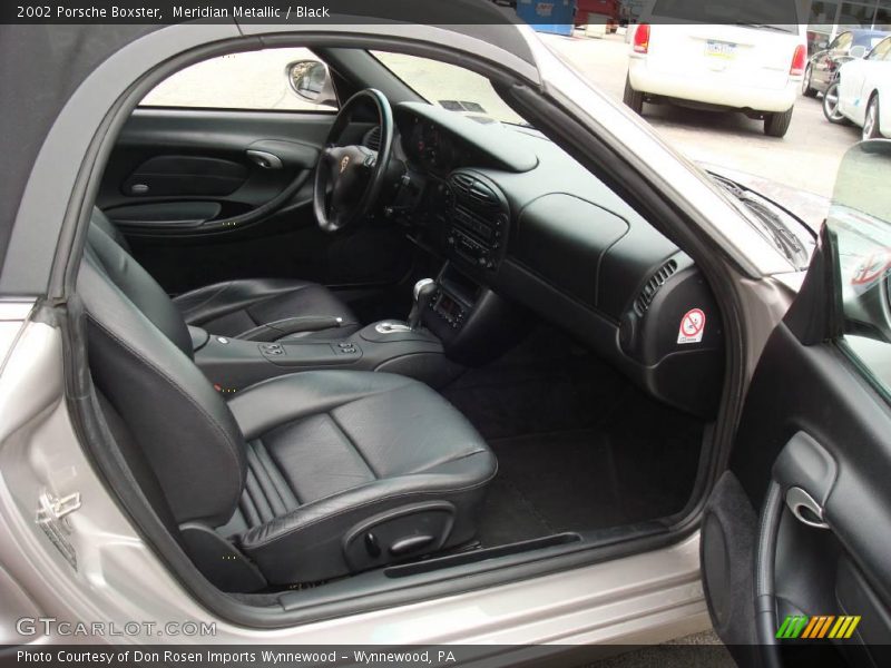 Meridian Metallic / Black 2002 Porsche Boxster