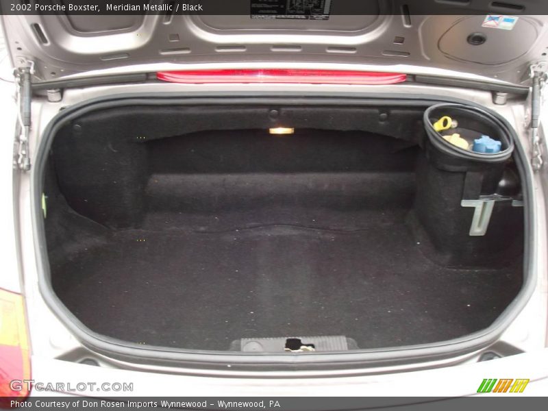 Meridian Metallic / Black 2002 Porsche Boxster