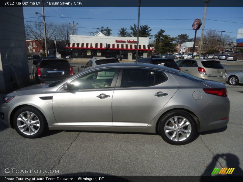 Titanium Silver / Gray 2012 Kia Optima LX