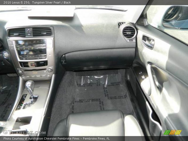 Tungsten Silver Pearl / Black 2010 Lexus IS 250