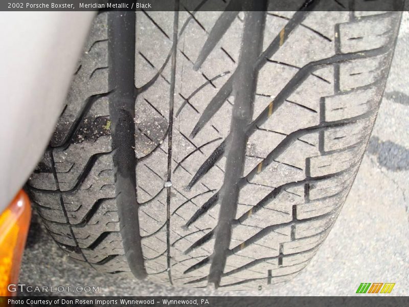 Meridian Metallic / Black 2002 Porsche Boxster