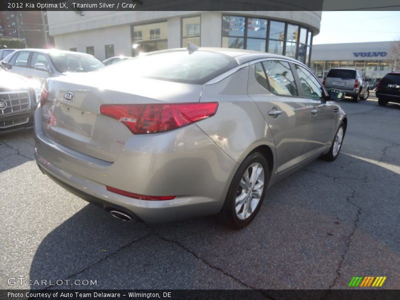 Titanium Silver / Gray 2012 Kia Optima LX