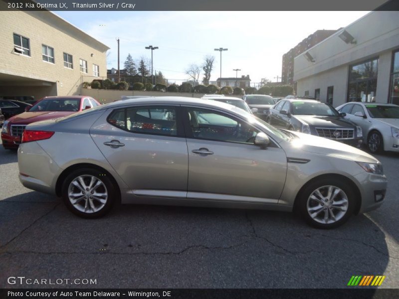 Titanium Silver / Gray 2012 Kia Optima LX