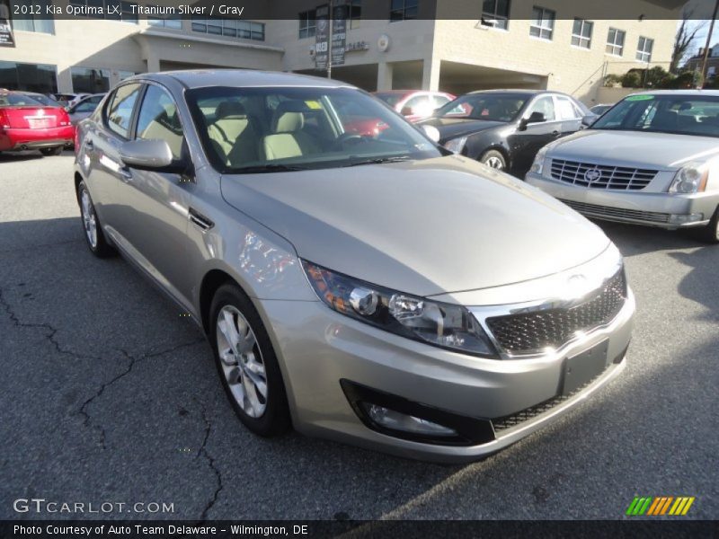 Titanium Silver / Gray 2012 Kia Optima LX