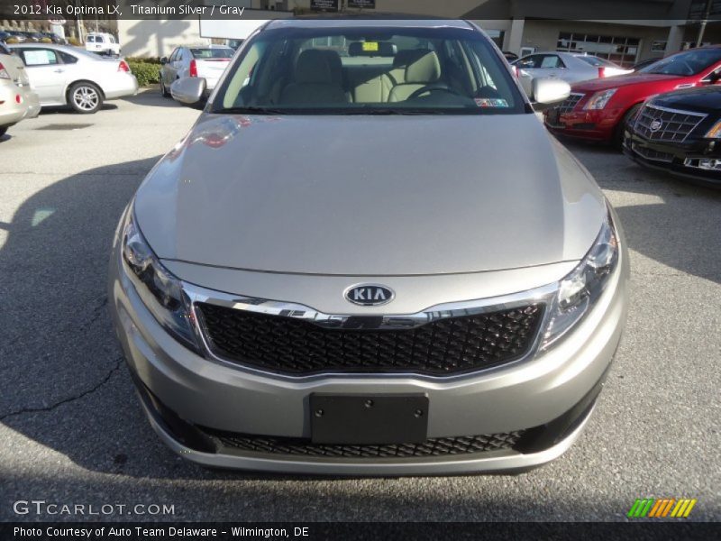 Titanium Silver / Gray 2012 Kia Optima LX