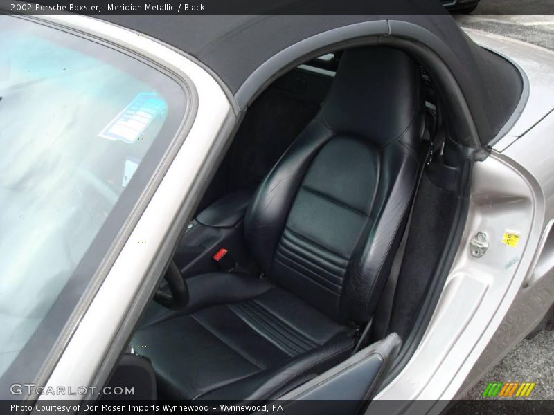 Meridian Metallic / Black 2002 Porsche Boxster