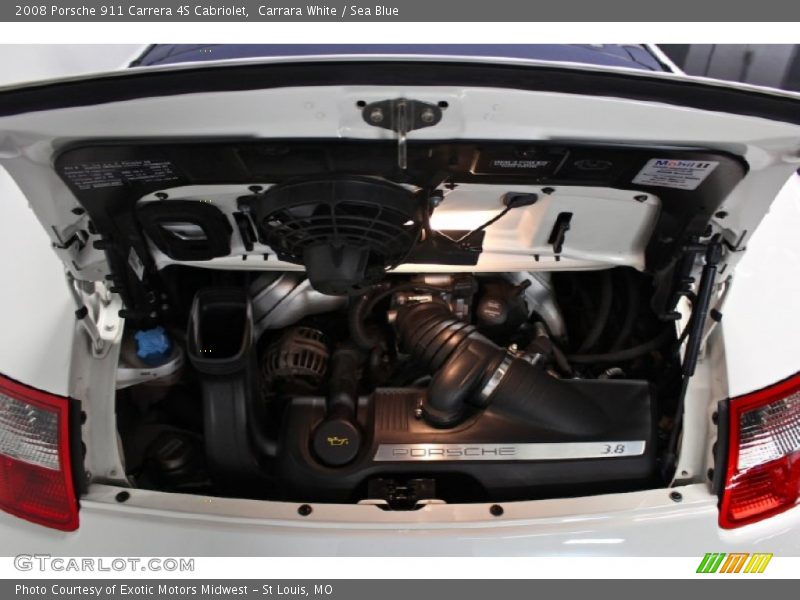  2008 911 Carrera 4S Cabriolet Engine - 3.8 Liter DOHC 24V VarioCam Flat 6 Cylinder