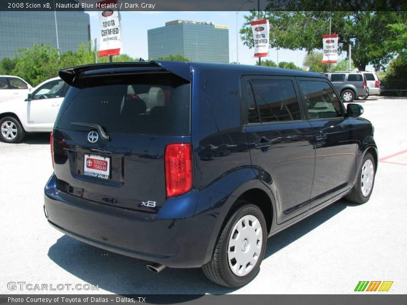 Nautical Blue Metallic / Dark Gray 2008 Scion xB