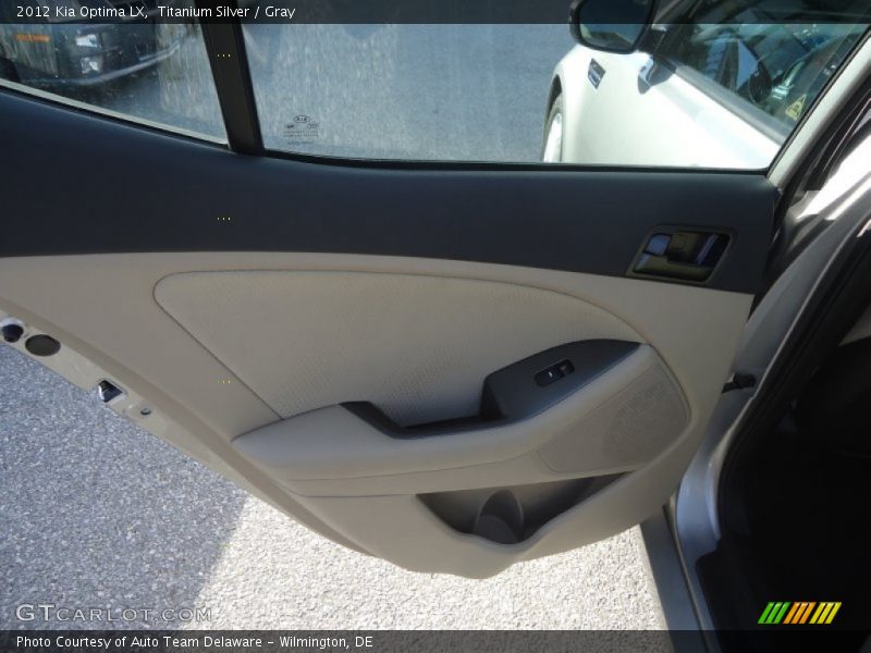 Titanium Silver / Gray 2012 Kia Optima LX