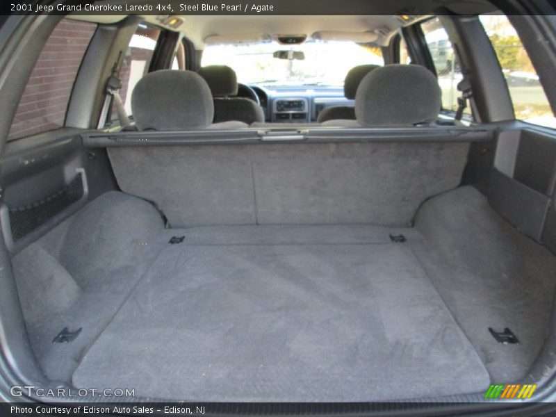 Steel Blue Pearl / Agate 2001 Jeep Grand Cherokee Laredo 4x4