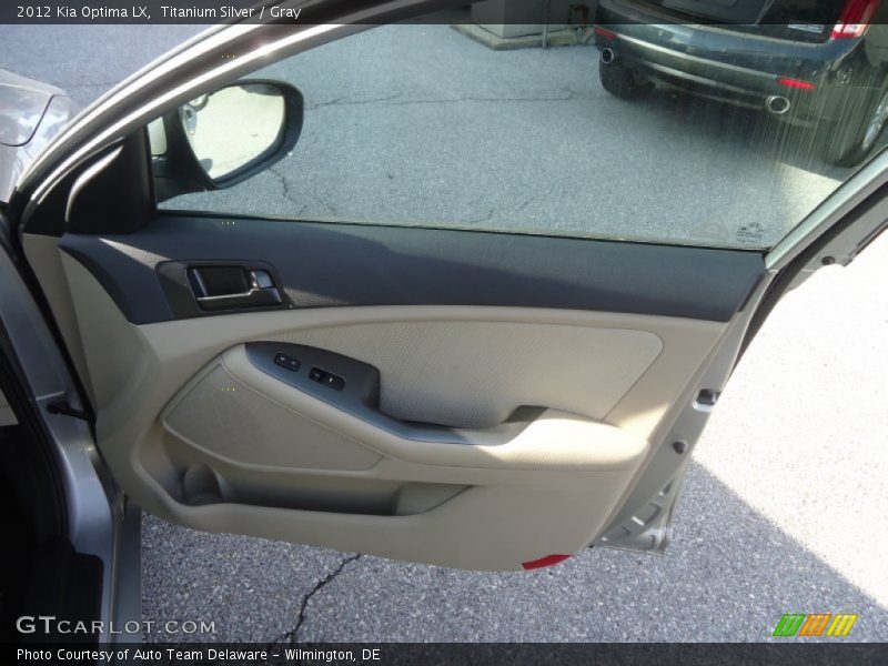 Titanium Silver / Gray 2012 Kia Optima LX