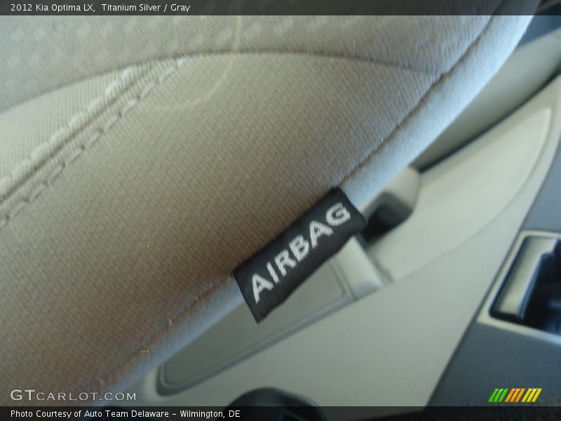 Titanium Silver / Gray 2012 Kia Optima LX