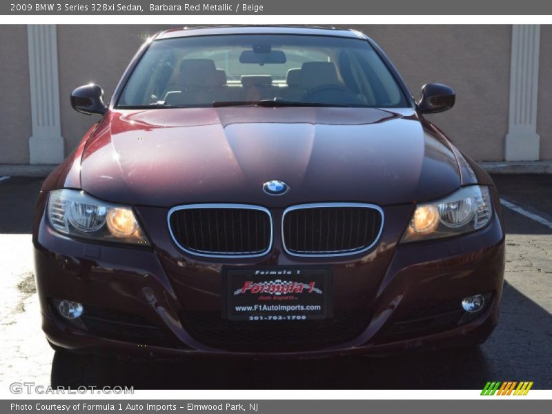 Barbara Red Metallic / Beige 2009 BMW 3 Series 328xi Sedan