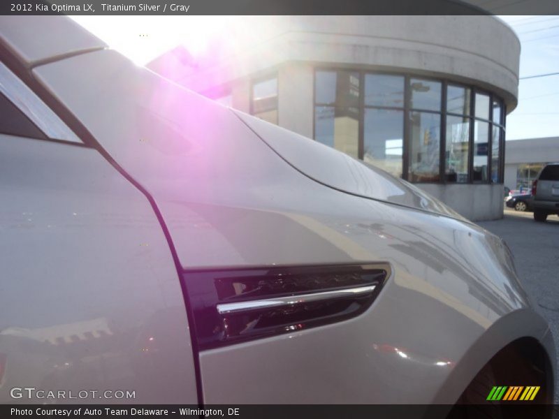 Titanium Silver / Gray 2012 Kia Optima LX