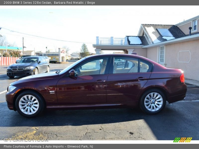  2009 3 Series 328xi Sedan Barbara Red Metallic