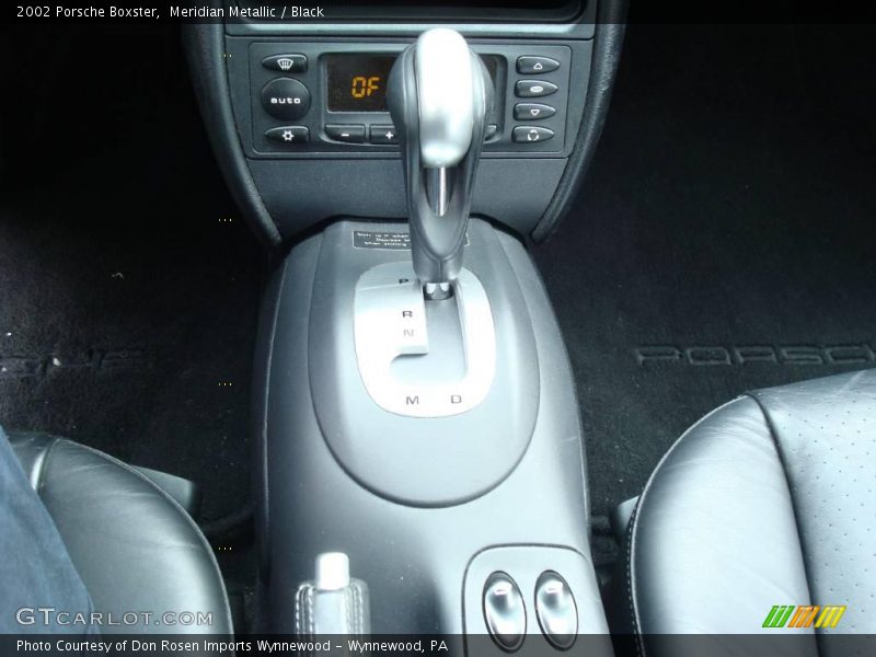 Meridian Metallic / Black 2002 Porsche Boxster