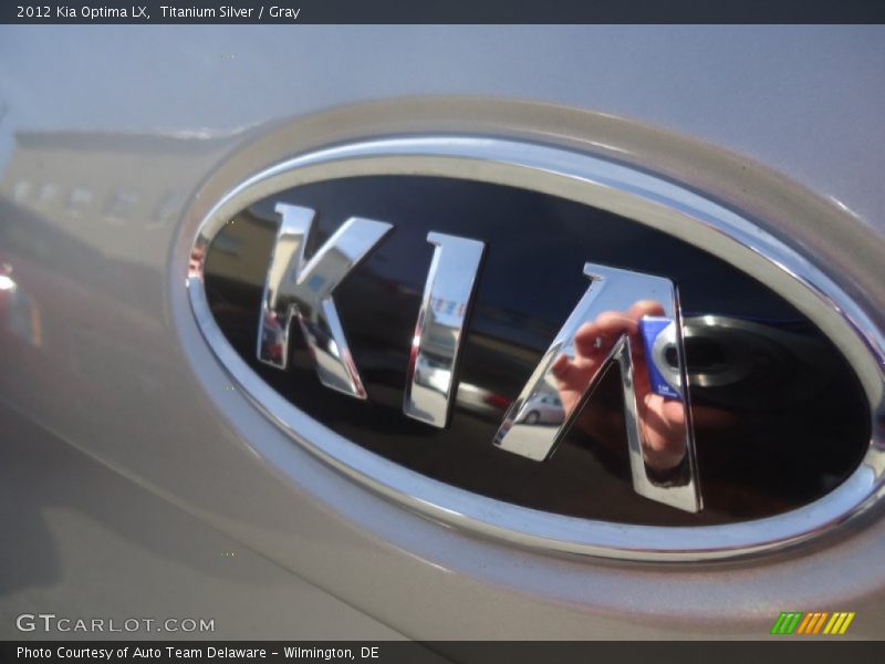 Titanium Silver / Gray 2012 Kia Optima LX