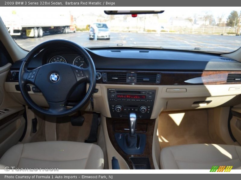 Barbara Red Metallic / Beige 2009 BMW 3 Series 328xi Sedan