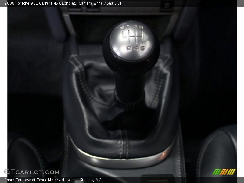  2008 911 Carrera 4S Cabriolet 6 Speed Manual Shifter