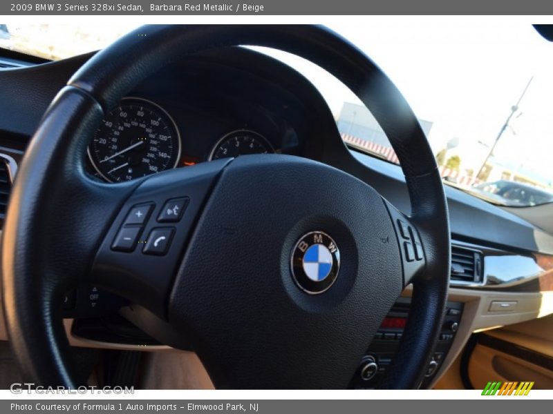 Barbara Red Metallic / Beige 2009 BMW 3 Series 328xi Sedan