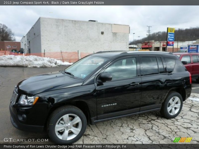 Black / Dark Slate Gray/Light Pebble 2013 Jeep Compass Sport 4x4