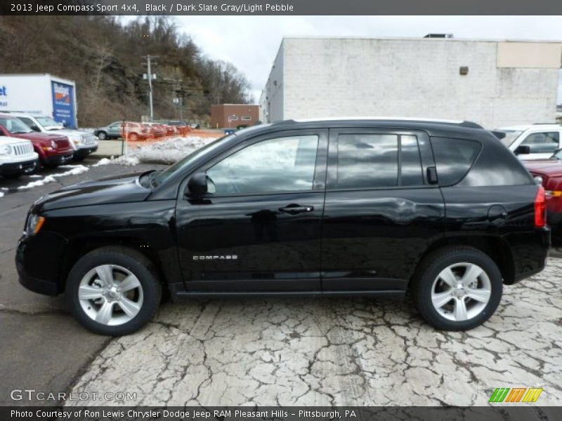 Black / Dark Slate Gray/Light Pebble 2013 Jeep Compass Sport 4x4