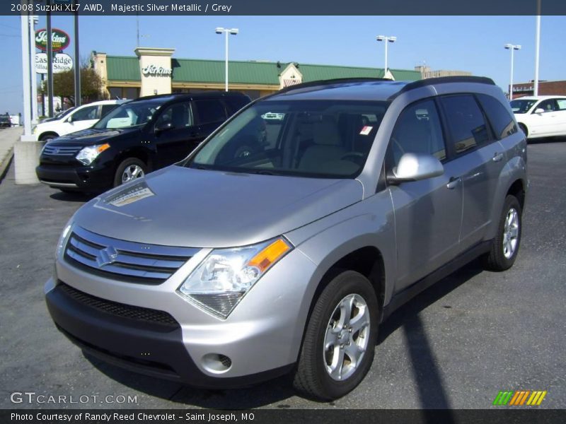 Majestic Silver Metallic / Grey 2008 Suzuki XL7 AWD
