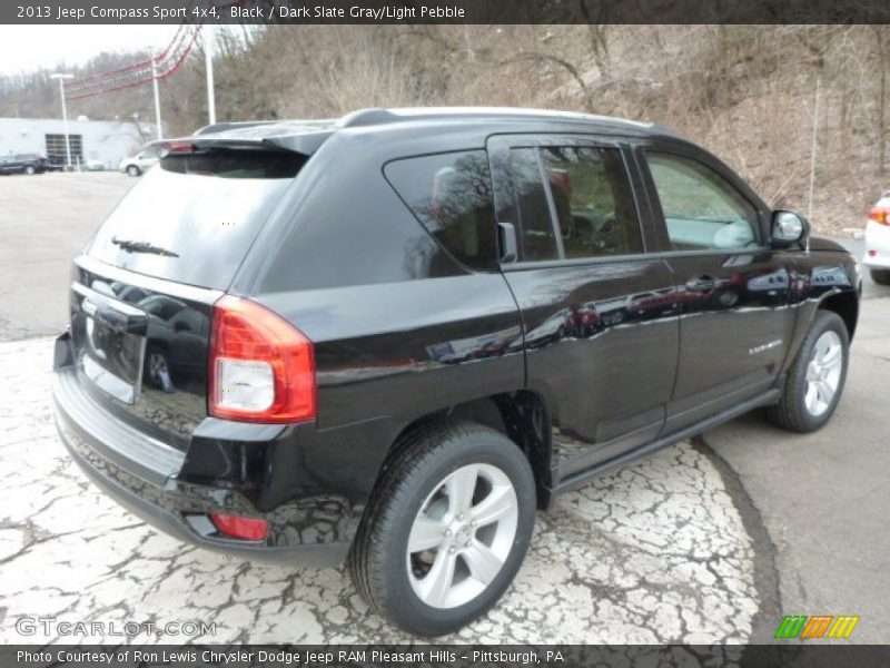 Black / Dark Slate Gray/Light Pebble 2013 Jeep Compass Sport 4x4