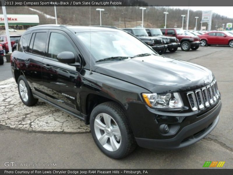 Black / Dark Slate Gray/Light Pebble 2013 Jeep Compass Sport 4x4