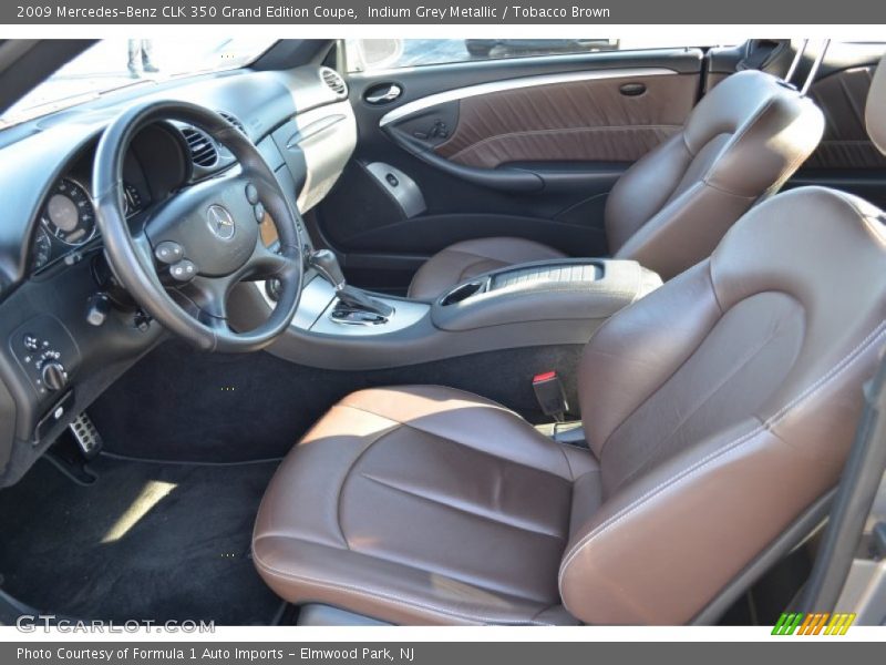  2009 CLK 350 Grand Edition Coupe Tobacco Brown Interior