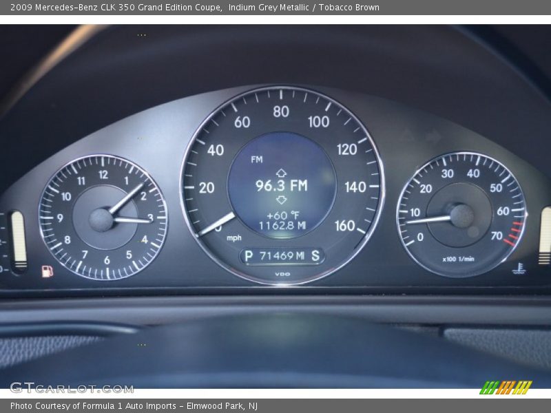  2009 CLK 350 Grand Edition Coupe 350 Grand Edition Coupe Gauges