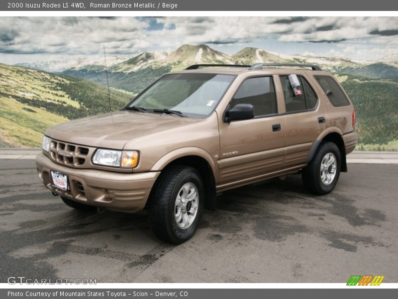 Roman Bronze Metallic / Beige 2000 Isuzu Rodeo LS 4WD