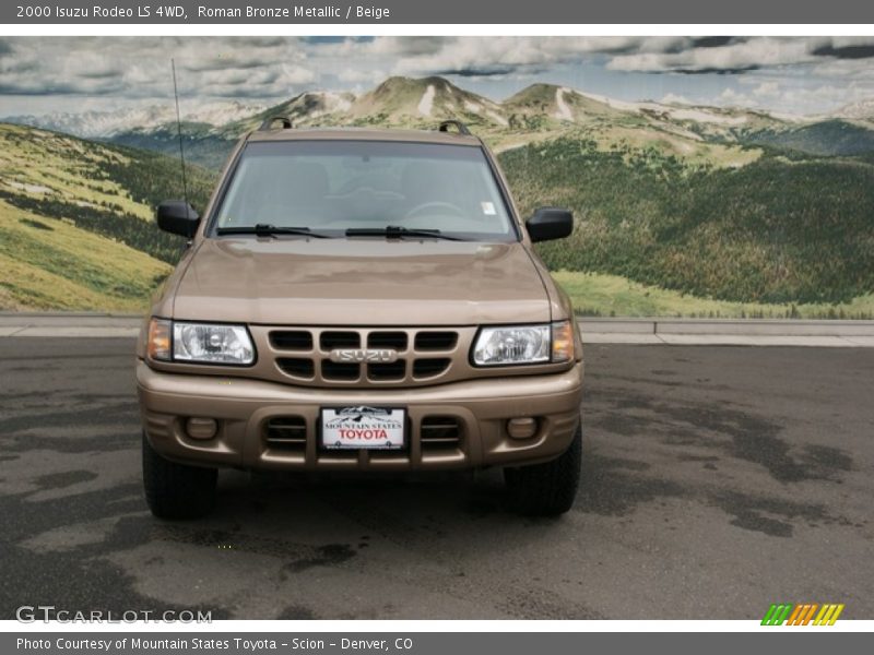 Roman Bronze Metallic / Beige 2000 Isuzu Rodeo LS 4WD
