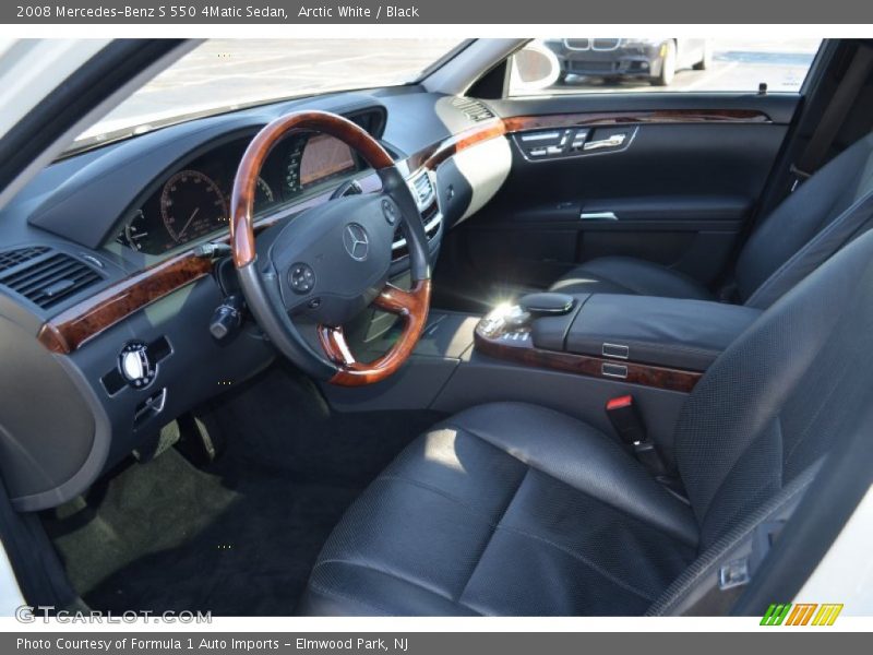 Black Interior - 2008 S 550 4Matic Sedan 