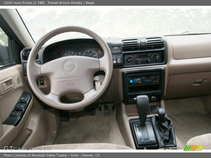 Roman Bronze Metallic / Beige 2000 Isuzu Rodeo LS 4WD