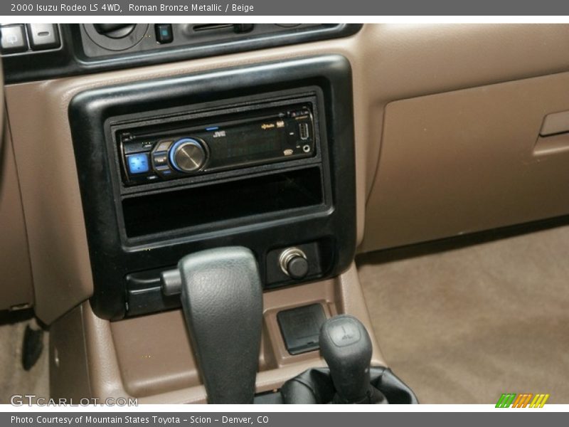Roman Bronze Metallic / Beige 2000 Isuzu Rodeo LS 4WD