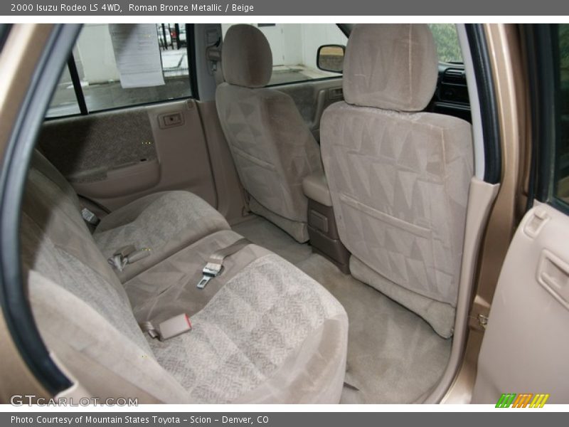 Roman Bronze Metallic / Beige 2000 Isuzu Rodeo LS 4WD