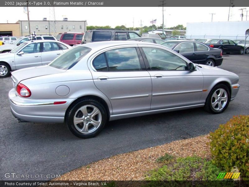 Platinum Metallic / Charcoal 2002 Jaguar X-Type 3.0