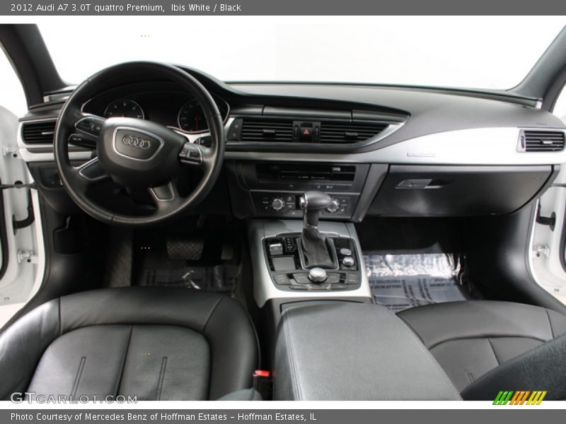 Ibis White / Black 2012 Audi A7 3.0T quattro Premium