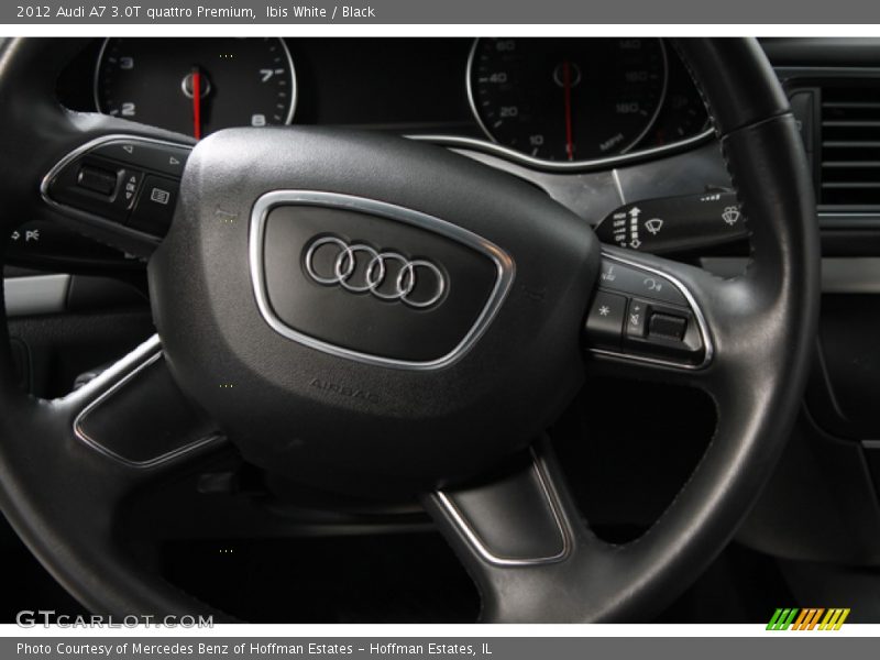 Ibis White / Black 2012 Audi A7 3.0T quattro Premium