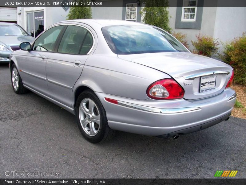 Platinum Metallic / Charcoal 2002 Jaguar X-Type 3.0