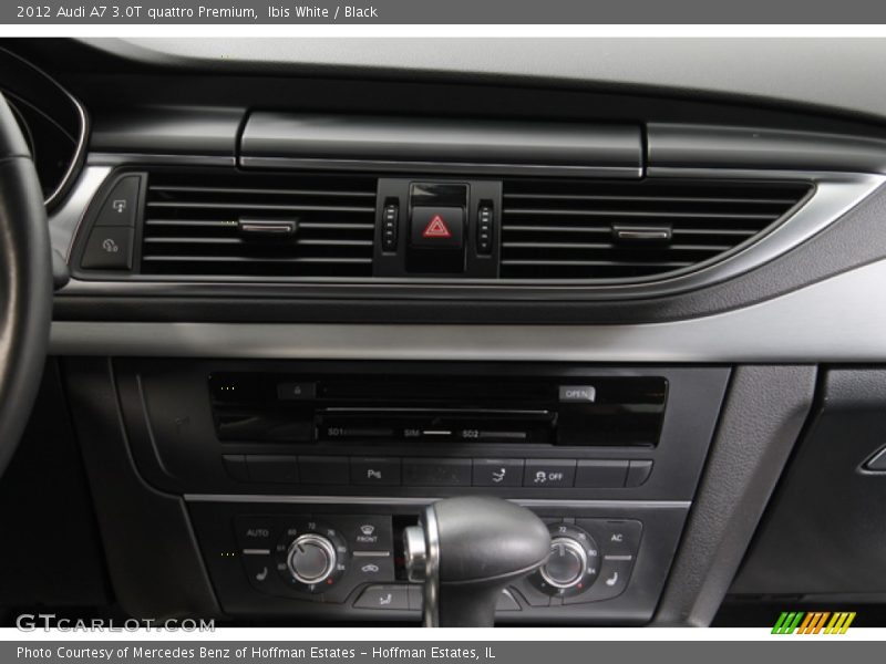 Ibis White / Black 2012 Audi A7 3.0T quattro Premium