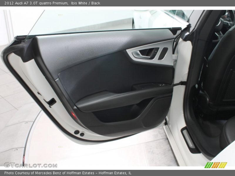 Ibis White / Black 2012 Audi A7 3.0T quattro Premium