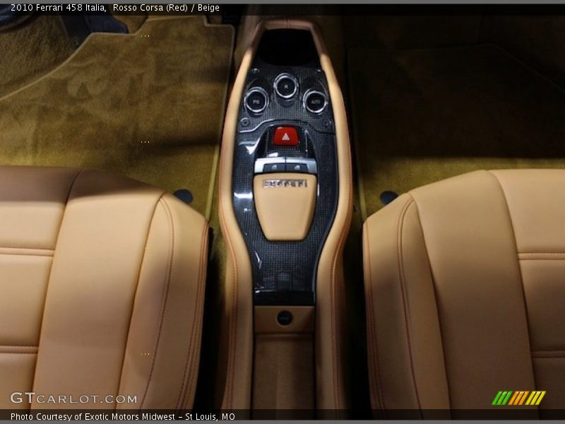 Controls of 2010 458 Italia