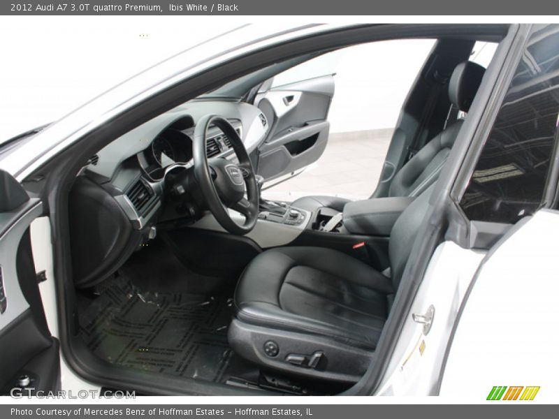 Ibis White / Black 2012 Audi A7 3.0T quattro Premium