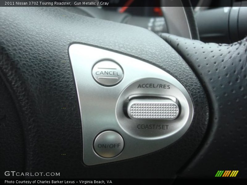 Controls of 2011 370Z Touring Roadster