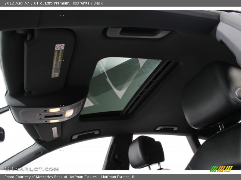 Ibis White / Black 2012 Audi A7 3.0T quattro Premium